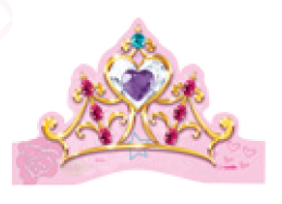 CORONAS PRINCESAS 11 PAQUETE*8*8 10039