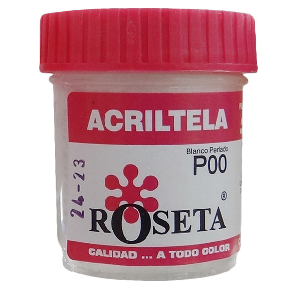 ACRILTELA R:000 BLANCO - ESTUCHES X 6 UNIDADES