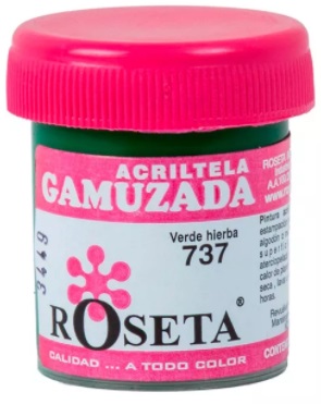 ACRILTELA R:737 VERDE HIERBA - ESTUCHE X 6 UNIDADES