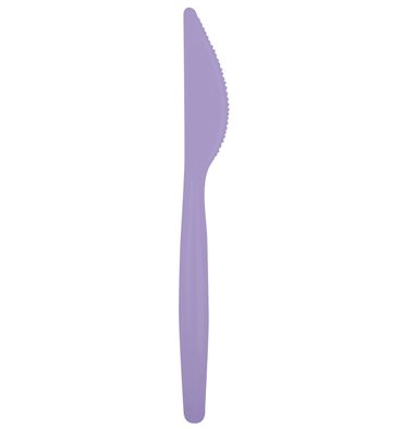 CUCHILLO PAQUETE*10 LILA L12615